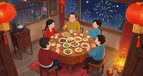 金蛇狂舞，除夕迎新 | 聚之唯祝大家除夕快乐！阖家幸福！