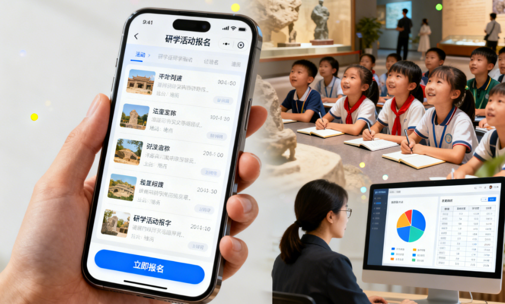 告别繁琐报名！研学类小程序让活动组织高效翻倍